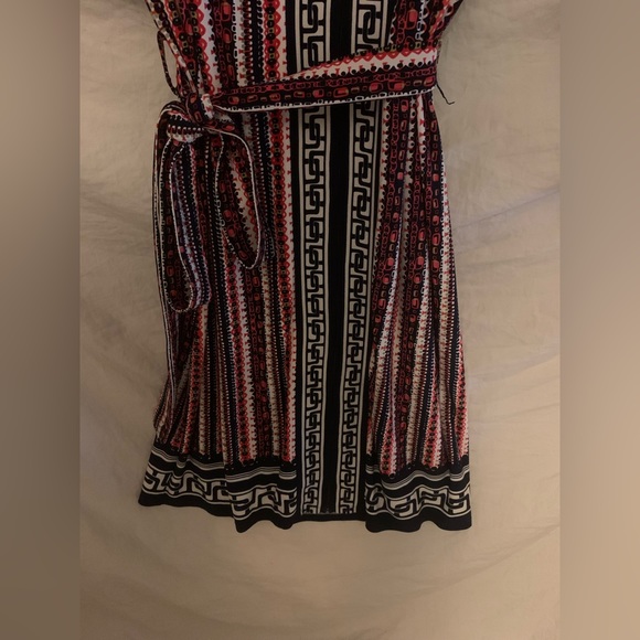 ✨⚡️💥 LAUNDRY BY SHELLI SEGAL WOMEN'S MIXED PRINT JERSEY DRESS, MULTI - Picture 6 of 13